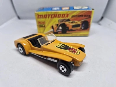 1971 MATCHBOX SUPERFAST NEW 60 LOTUS SUPER SEVEN DIE-CAST CAR - Image 1 of 4