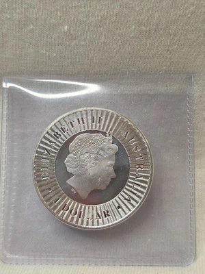 Canguro australiano 2016 - 1 oz redondo de plata fina .9999 - subasta Isabel II - sin precio base  Foto 1 de 2