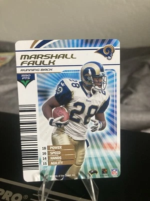 Marshall Faulk 2003 NFL Showdown #310 Rare St. Louis Rams Card HOF 🔥 🔥 - Image 1 of 2