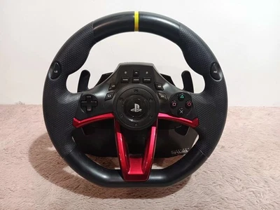 HORI Racing Wheel Apex RWA - Black Red Wheel for PS4/PC Wheel Only - Image 1 of 4