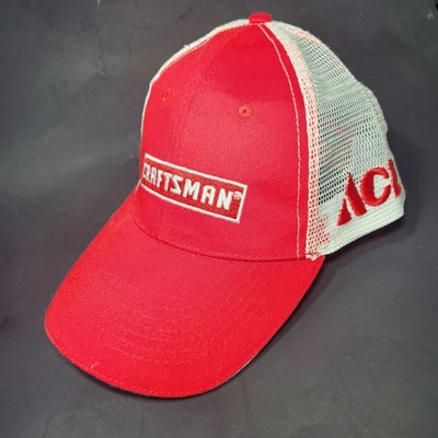 Chapéu Snapback Promo Craftsman Ace Hardware Malha Vermelha Caminhoneiro Ferramentas Handyman - Imagem 1 de 4
