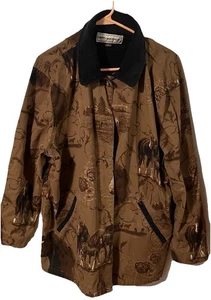Camicia western Bit And Bridle donna XL cavalli rodeo scena fattoria T35 - Foto 1 di 5