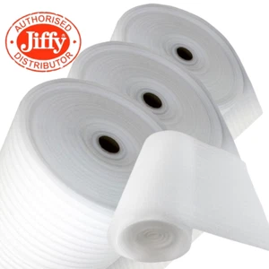 JIFFY FOAM WRAP ROLLS 500/750/1500mm x 4mm WRAPPING POSTING MOVING PACKAGING - Picture 1 of 14