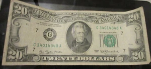 1977 twenty dollar bill - Picture 1 of 2