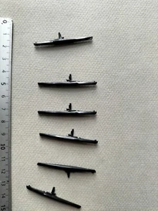6 x GERMAN SUBMARINES MINIATURES/ AXIS & ALLIES BOARDGAME PART P394 - Imagen 1 de 1