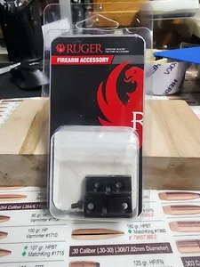 Ruger 90004 Sc24Va-A Bases 1V Scope Base Blue Steel New Factory Ruger Parts - Picture 1 of 4