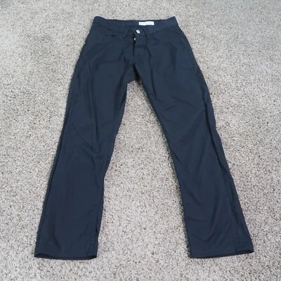 Gustin Pants Mens 27 Blue Slim California Button Fly Chino Cotton Straight 27x26 - Image 1 of 4