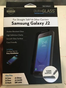 New WriteRight DuraGlass Tempered Glass Screen Protector for Samsung Galaxy J2,  - Picture 1 of 2