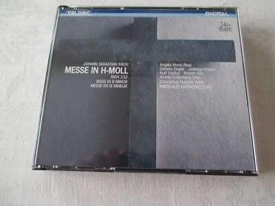 Bach - Messe In H-Moll - BWV 232 - Harnoncourt - 2 CDs Box-Set - Japan Press - Bild 1 von 4