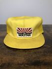 Vintage Wayne Feed Farm Trucker Hat Mesh Cap K brand Snap back Farmers Hat