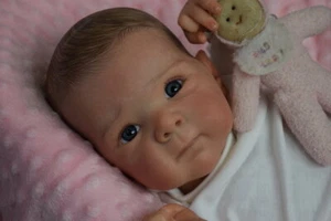 Muñecas bebé niña renacida 18 pulgadas vinilo completo silicona cuerpo lavable bebé recién nacido muñeca - Imagen 1 de 4
