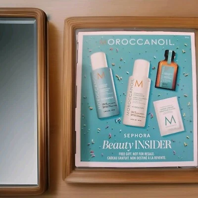 Conjunto de presente de aniversário Sephora tratamento Moroccanoil, xampu hidratante e condicionador - Imagem 1 de 4