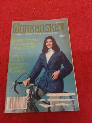 The Workbasket Magazine April 1978 Knit/Crochet and Crafts - Image 1 of 2