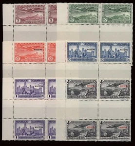 España - Edi ** 614/9 inm Bl.4 - Bloque de 4 interpanel - Sobrecarga "Muestras" - Imagen 1 de 1