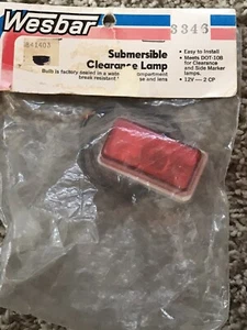NOS WESBAR WATERPROOF MARKER/CLEARANCE LAMP 3346 GZ4 - Foto 1 di 1