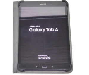 #Tablet Samsung Galaxy Tab A 9.7 SM-T550NZK (2015) WiFi + Cover + Ladegerät - Bild 1 von 10