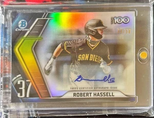 Bowman Top 100 Robert Hassell 50 Siri 641526 - Picture 1 of 2