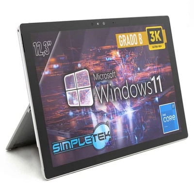 Microsoft Surface Pro 4 I7 16GB SSD 256GB Windows 11 Touchscreen Generalüberholt - Bild 1 von 4