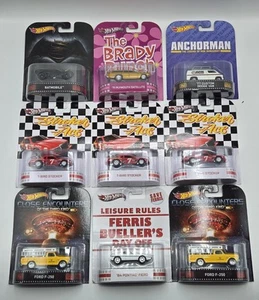 9 Hot Wheels 2014 Retro Entertainment. BradyBunch, Batman, Incontri ravvicinati ecc. - Foto 1 di 10