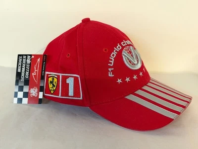 MSM Michael Schumacher Cap F1 World Champion Ferrari Kappe Mütze / 003 - Bild 1 von 4