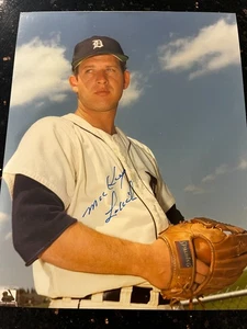 Mickey Lolich Autographed Auto Signed Vintage 8x10 Detroit Tigers 1968 W.S. - Picture 1 of 5