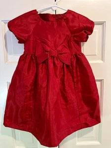 Gymboree Girls Vibrant Red Holiday/Christmas Dress Size 4T - Picture 1 of 6