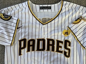San Diego Padres Special Edition Patch Jersey large, Lockridge - Picture 1 of 2