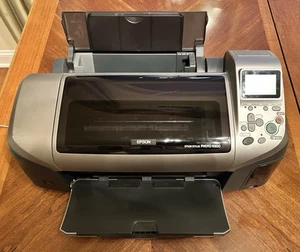 Epson Stylus Photo R300M Digital Photo Inkjet Printer ~ Used In Good Condition - Picture 1 of 19