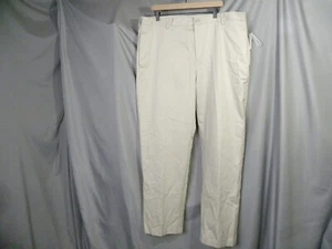 NWT Van Heusen Men's Classic Khaki Pants Size 40 x 34 Cotton Flat Front - Picture 1 of 6