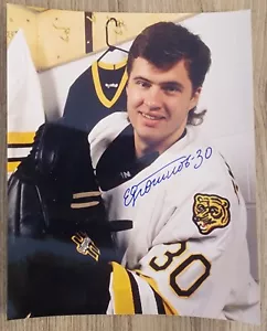 Evgeni Ryabchikov Signed 8x10 Photo Boston Bruins Hockey NHL RAD - Picture 1 of 1