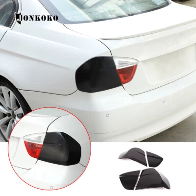 适用于宝马 3 系列 2005 - 2008 ABS 烟熏尾灯盖灯罩装饰配件 — 第 1/4 张图片