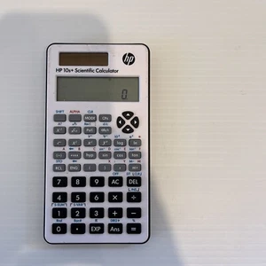 HP 10s+ Scientific Calculator White - Picture 1 of 6