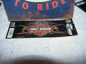 HARLEY DAVIDSON FLAMES STICK ON DECAL - Picture 1 of 2