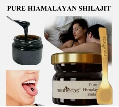 100% PURE #1 Pure résine de shilajit 100 % himalayenne biologique, acide fulvique extrê...