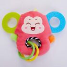 HAPPY MONKEY 0-3 Y Baby Rattles Hand Bell Toy Animals Plush Baby Rattle3874