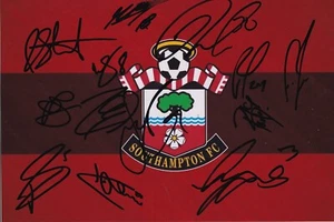 Football - Southampton - Hand Signed 12x8 Inch Photograph - 2024/25 - COA - Picture 1 of 1