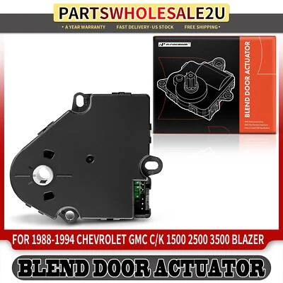 Actuador de puerta de mezcla de calefacción de climatización para Chevrolet Blazer GMC 1988-1994 actuador de modo Foto 1 de 4