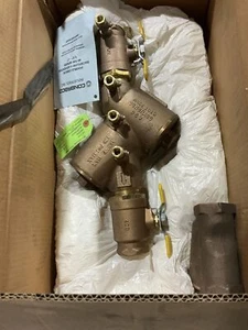 Conbraco 40-107-A2 1 1/2 in 40-100 Series Double Check Backflow Preventer - Picture 1 of 6