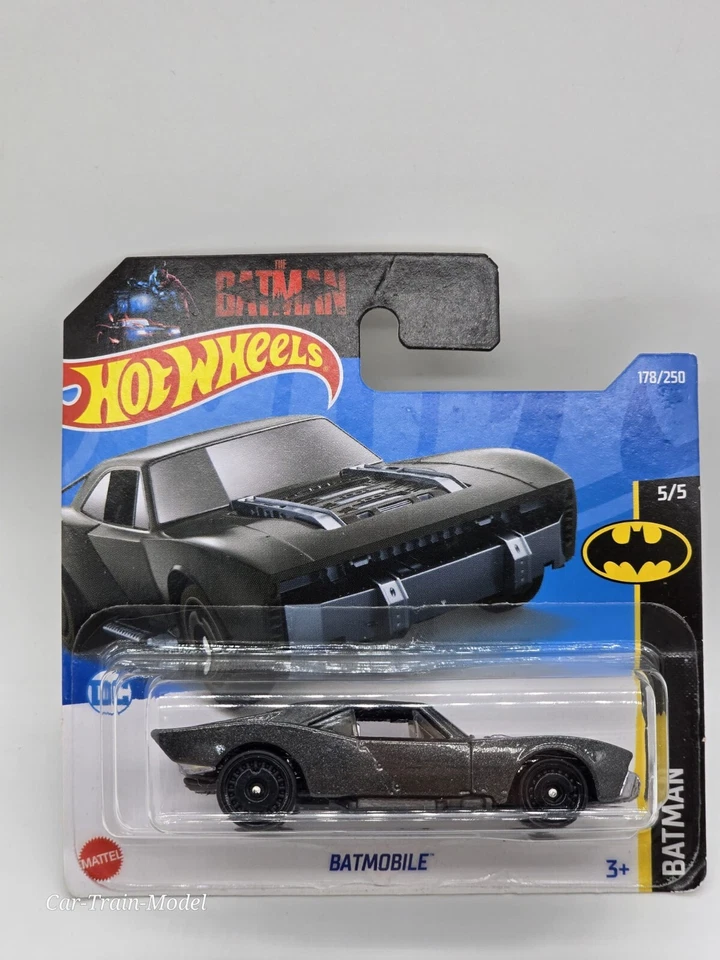 Batmobile - HW Batman 178/250 HOT WHEELS 1:64 1/64 - Immagine 1 di 1