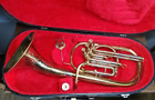 Couesnon Paris Made in France Brass Baritone w/ Holton Galaxy Mouthpiece In Case