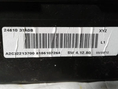 Cuadro de instrumentos velocímetro Nissan Altima V6 2013 24810-3TA0B 90 k millas Foto 1 de 4