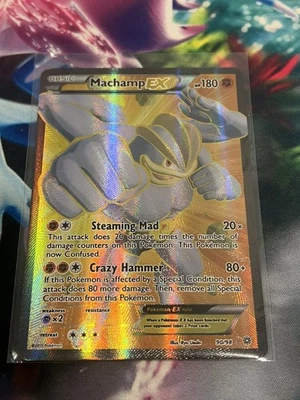 Machamp EX (90 Full Art) 90/98 XY - Ancient Origins Holo CLEAN - Image 1 of 4
