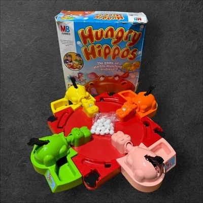 MB Games Hungry Hippos 2006 Fun Family Game - Image 1 of 4