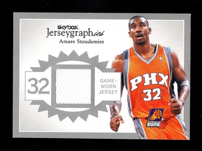 2003-04 SKYBOX JERSEYGRAPHICS AMARE STOUDEMIRE ИГРЫ НОСИЛ ДЖЕРСИ 89/150 SUNS - Изображение 1 из 2