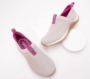 New Ryka Womens Echo Ease Pink Whip Walking Shoes Sneakers Slip On Size 7 (Wide) - Imagen 1 de 5