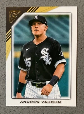 2022 Topps Gallery Baseball MLB #63 Andrew Vaughn Base Trading Card White Sox - Image 1 of 2
