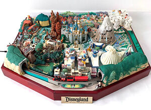 Disneyland California RAILROAD TRAIN SLEEPING BEAUTY CASTLE Diorama USED 1
