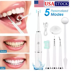 Ultraschall Zahnreiniger Zahnsteinbelag Entferner Elektrisch Dental Whiten Kit Scaler - Bild 1 von 12