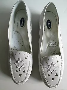 Dr. Scholl's Größe 7 weiße Slipper E61-RH Double Air Pillo Einlegesohle - Bild 1 von 9