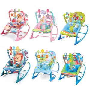 Baby Electric Bouncer Rocker Chair Vibration Bouncy Swing Seat Musical Cradle UK - Picture 1 of 40